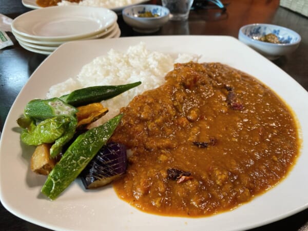 ガレット・エ・ポムポム キーマカレー