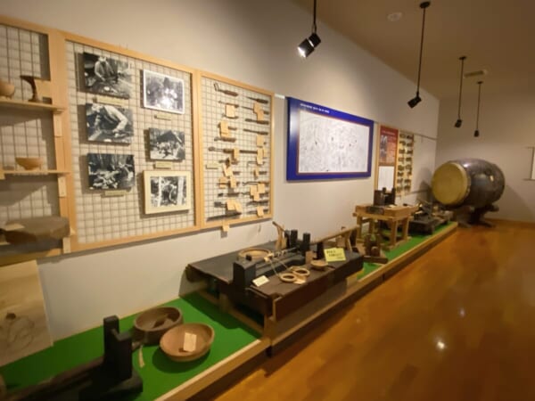 奥会津博物館 展示室 山コーナー