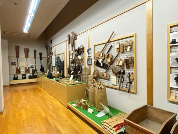 奥会津博物館 展示室 山コーナー