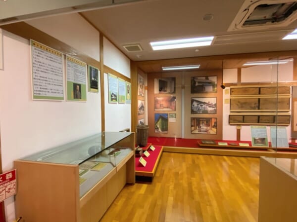 奥会津博物館 展示室 細井家の展示