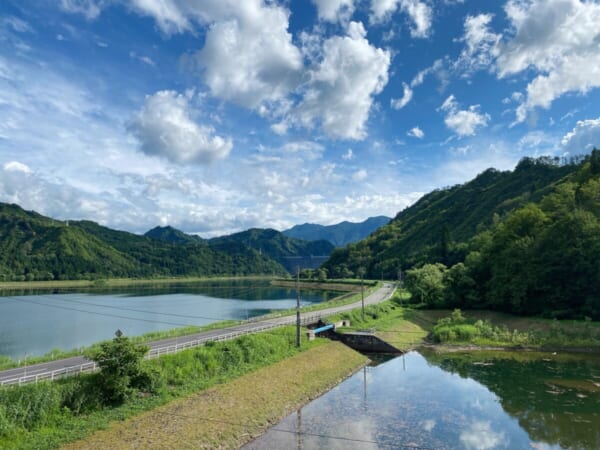 只見展示館 只見湖