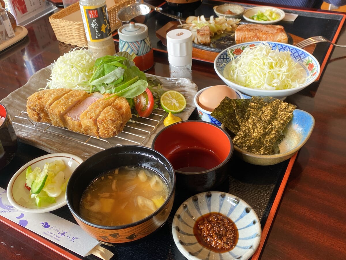 季の郷 湯ら里 ゆきんこ 只見ランチ