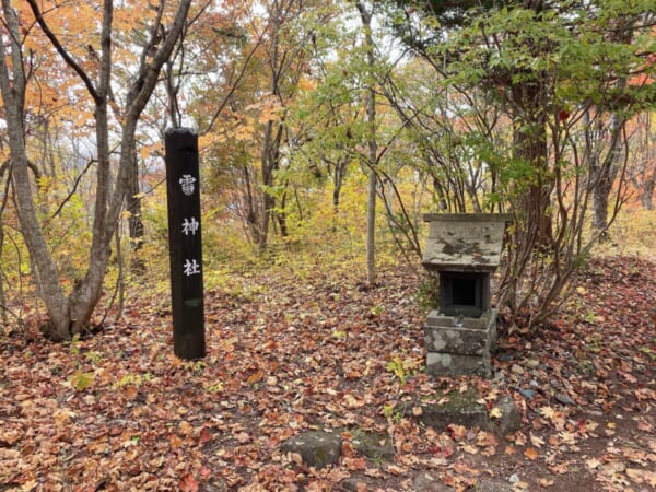 観音沼森林公園 雷神社