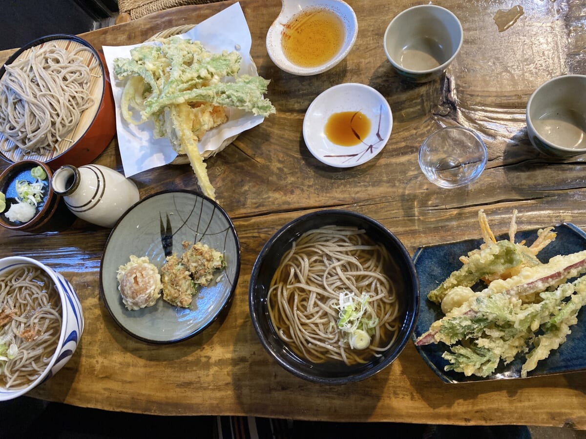 強清水 千本蕎麦 会津若松ランチ