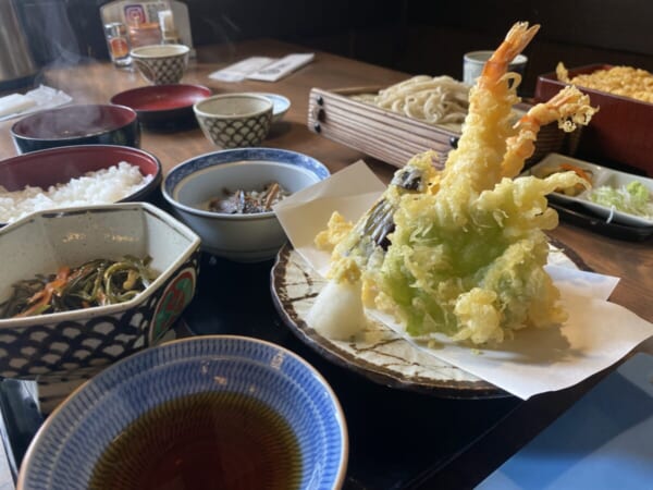 会津 二丸屋武蔵亭 天ぷら定食