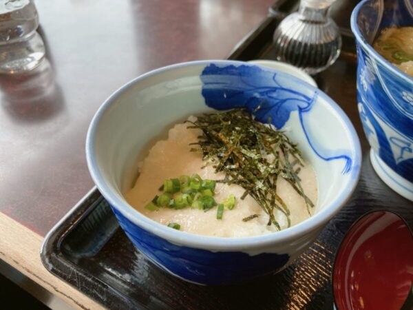 むぎの里 会津若松店 ミニとろろ丼