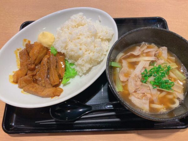 わいわい丸 ミニ肉汁うどん + トンテキ丼 セット