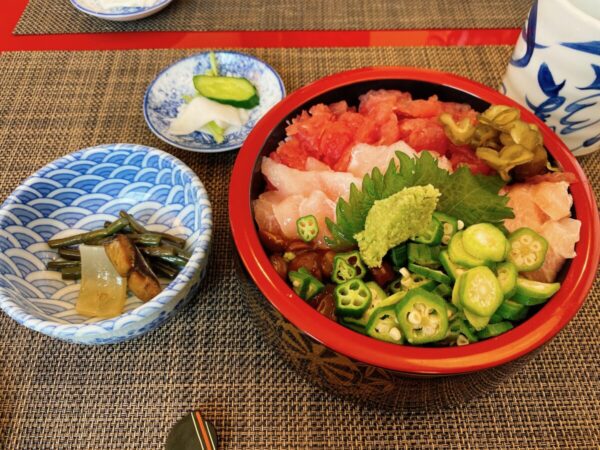 鮨 つづみ 海鮮オクラ丼 ランチメニュー 会津若松市 福島県