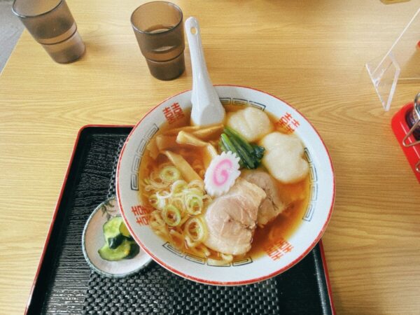 ドライブイン 雪国茶屋 お餅 ラーメン 三島町 福島県