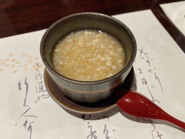 季の郷 湯ら里 宿泊 夕食 温物 下郷音金そばの茶碗蒸し 深沢温泉 只見 奥会津 福島県