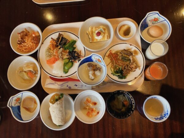 季の郷 湯ら里 宿泊 朝食バイキング 深沢温泉 只見 奥会津 福島県