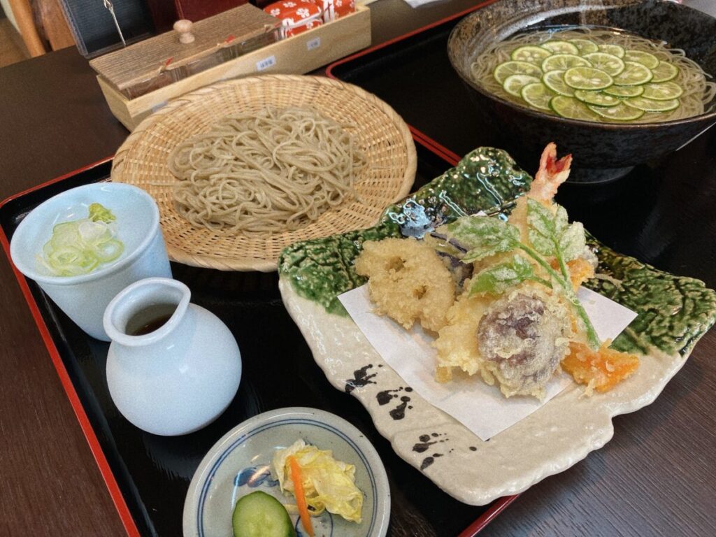 會津 おにやんま 天ぷらそば