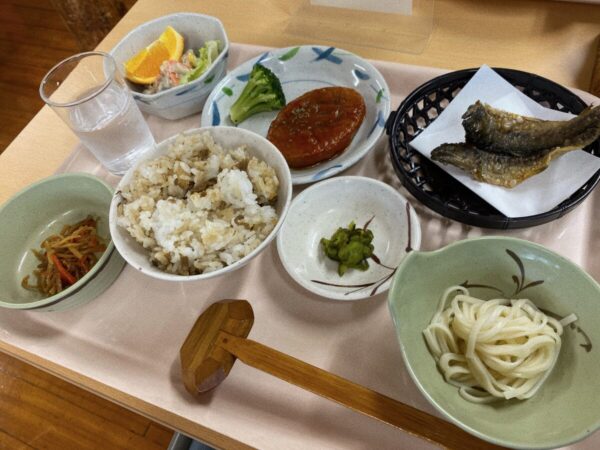 尾瀬沼ヒュッテ 夕食 会津郡 檜枝岐村 福島県