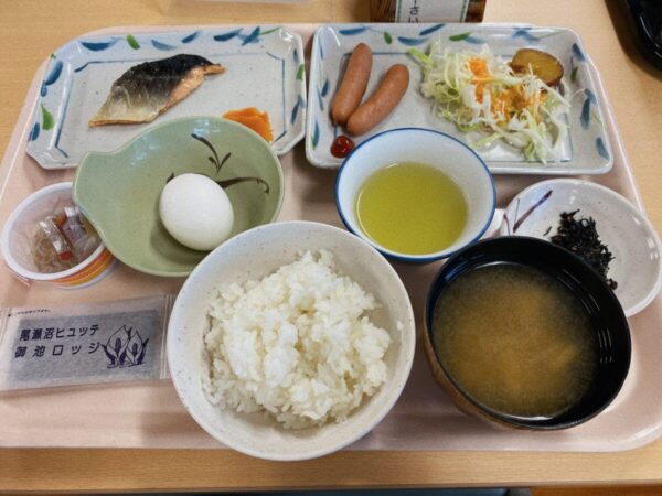 尾瀬沼ヒュッテ 朝食 会津郡 檜枝岐村 福島県