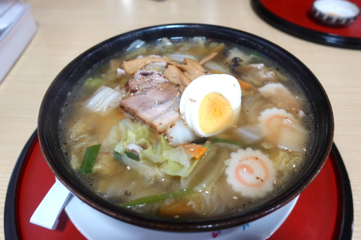 もりなが食堂 野菜五目ラーメン