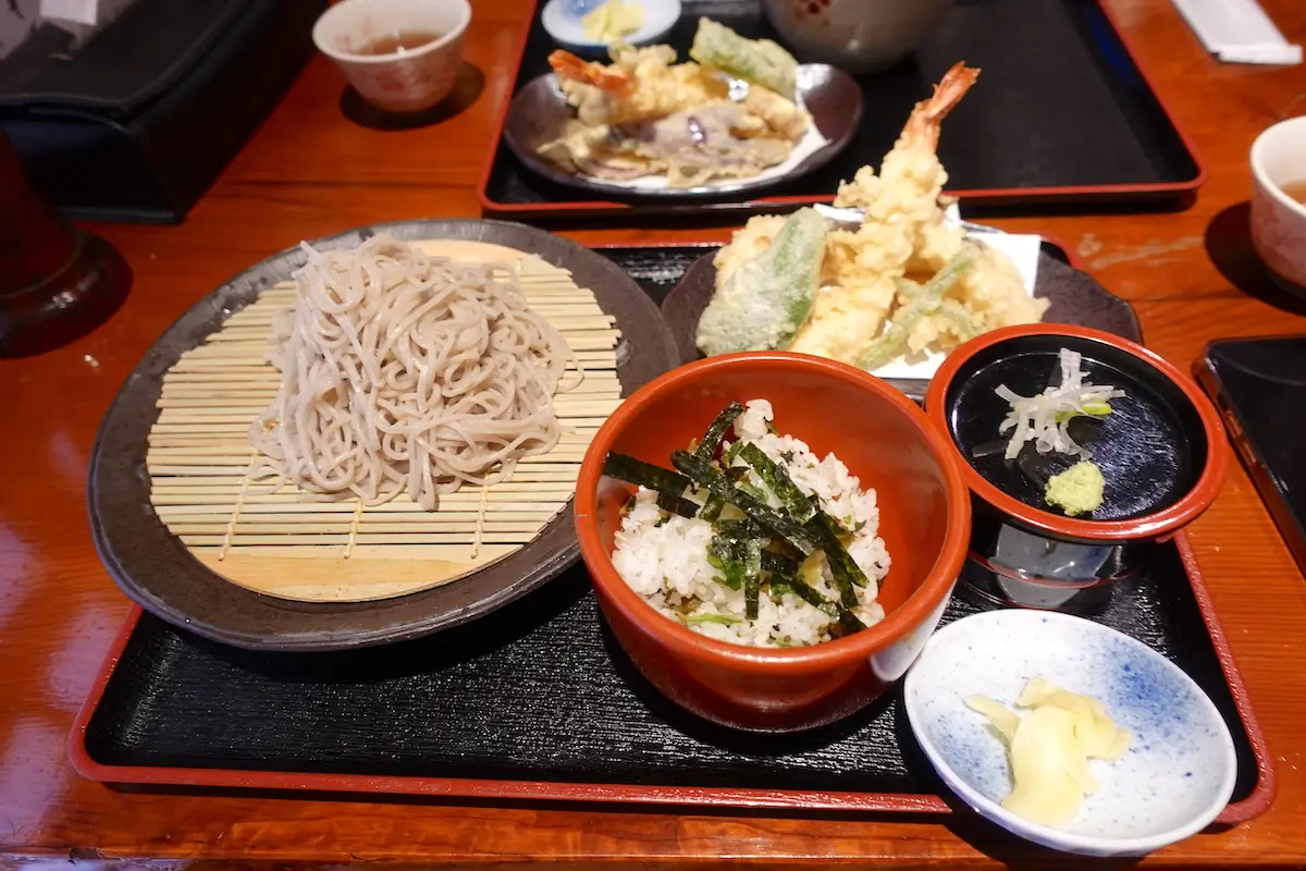 そば処 さくら 天ぷら定食