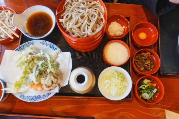 柏屋 割子そばセット