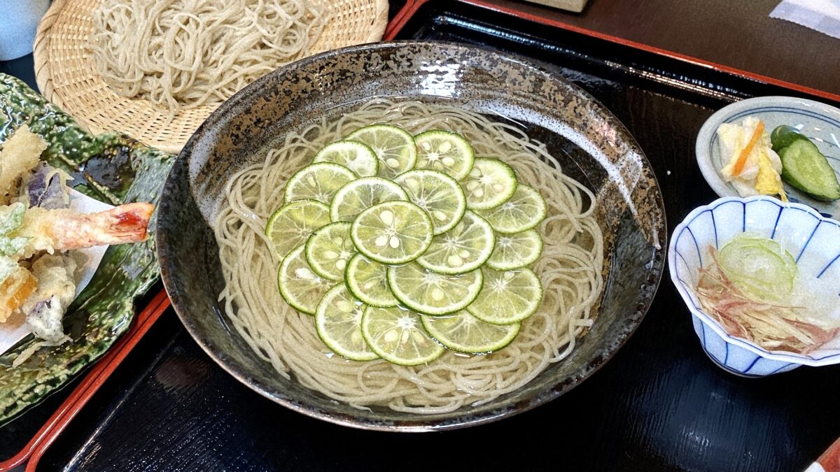 おにやんま-すだち蕎麦